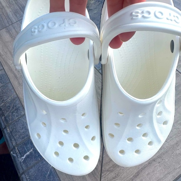 CROCS white Bayaband Iconic comfort sandals clogs - Picture 5 of 8